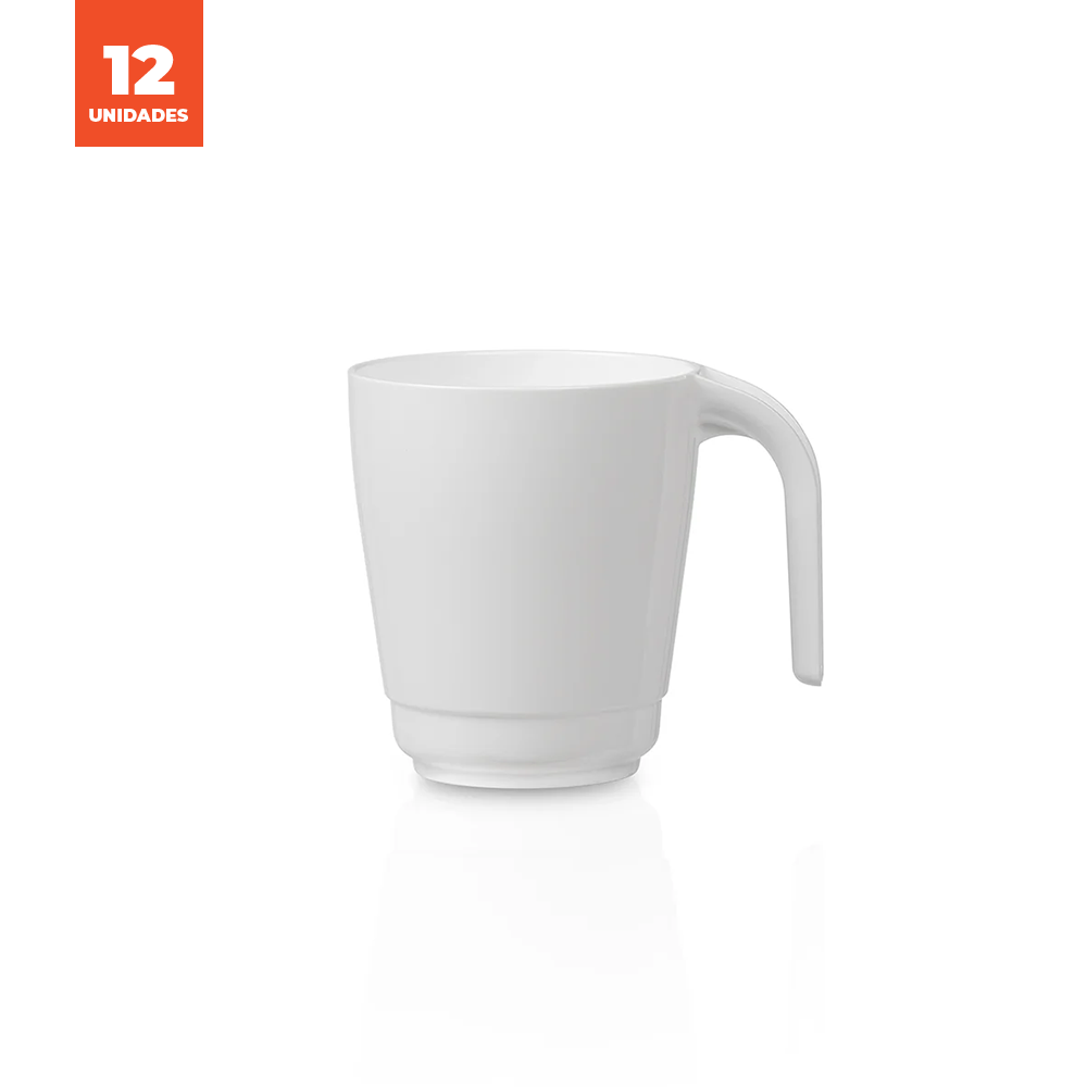 Kit Caneca Liffe Branca 30cl