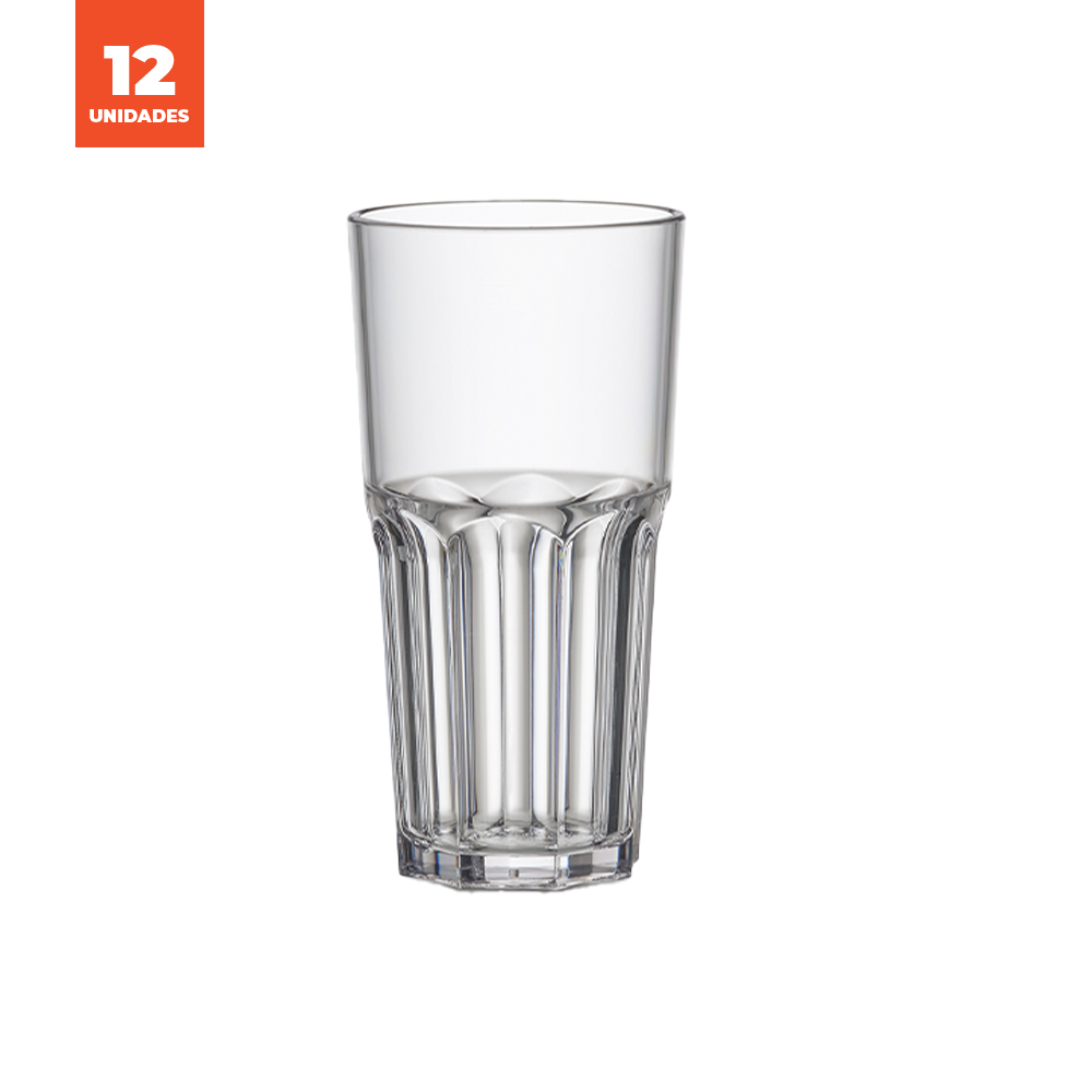 Kit Copo Graniti Liffe Transparente 33cl