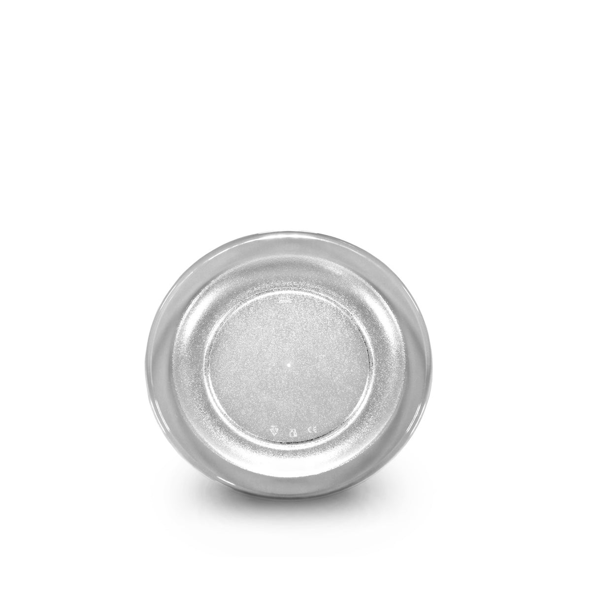 Prato Liffe Transparente 24 cm no fundo branco