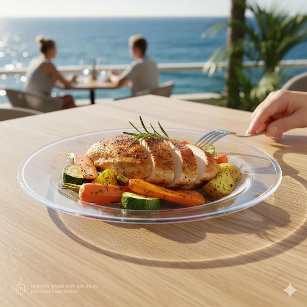 Prato Liffe Transparente 24 cm