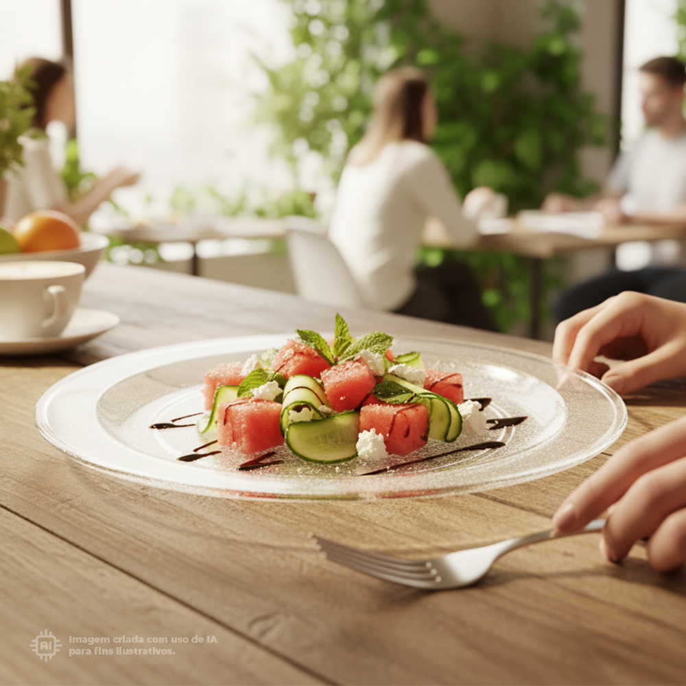 Prato Liffe Transparente 27 cm