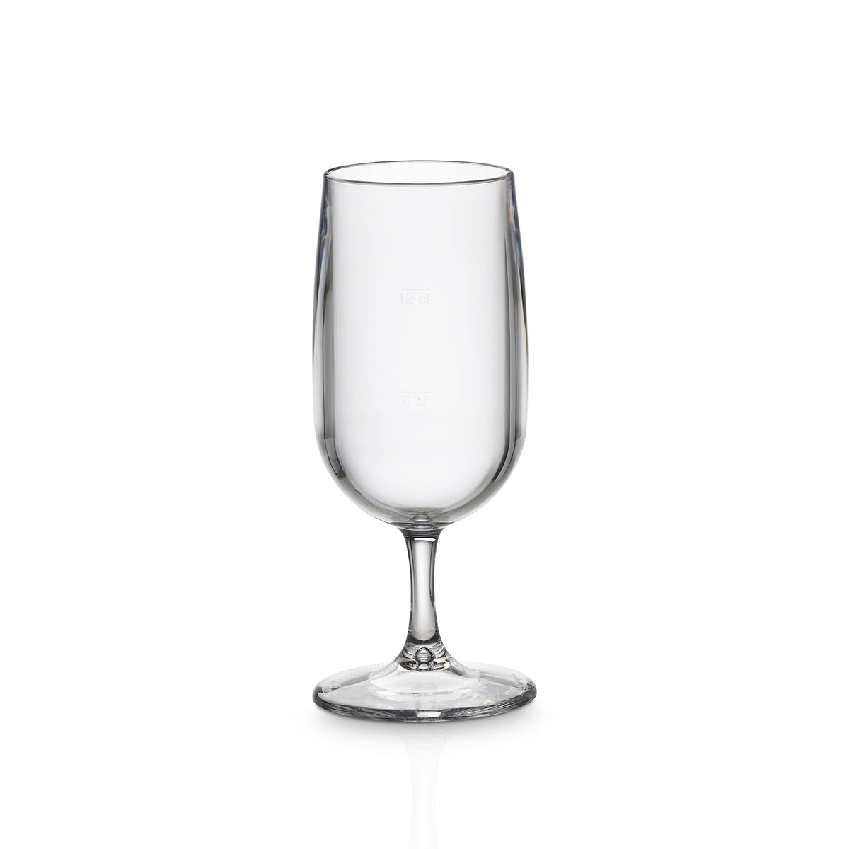 Copo Catavinos Liffe Transparente 18 cl no fundo branco