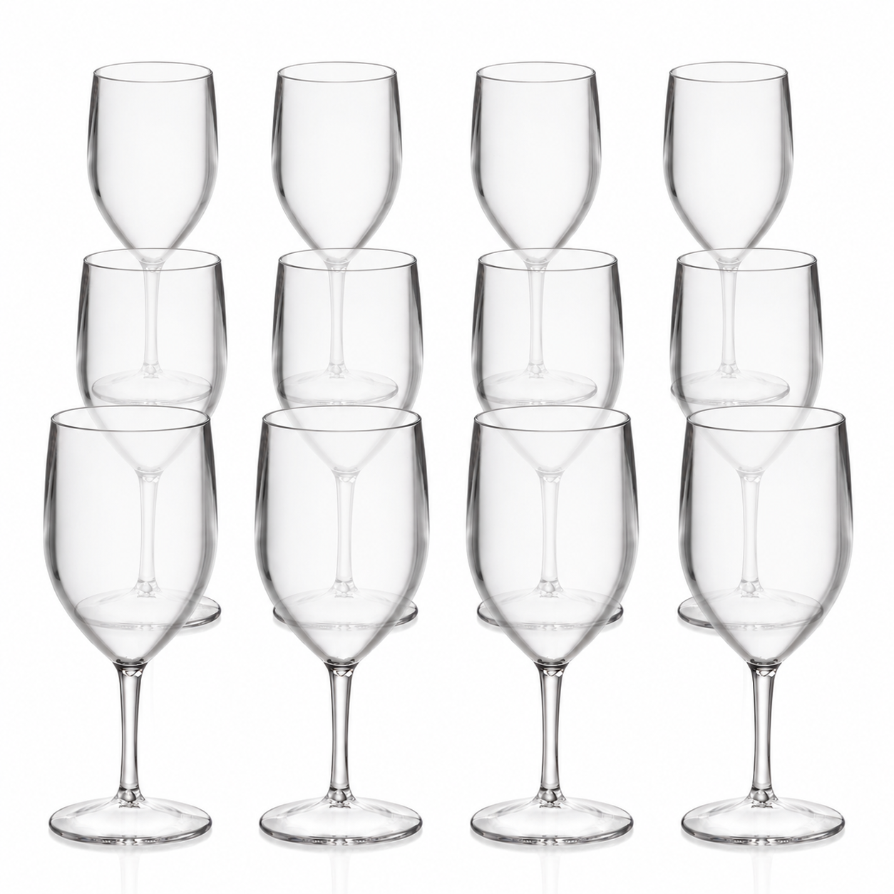 Kit Copo Vinho Liffe Transparente 27cl