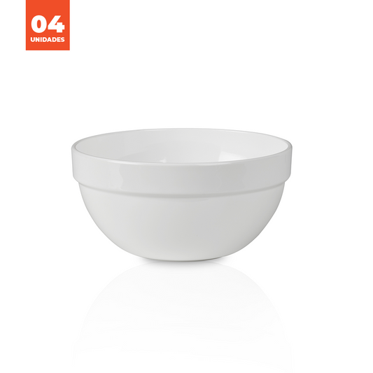 Kit Bowl Liffe Branca 42cl