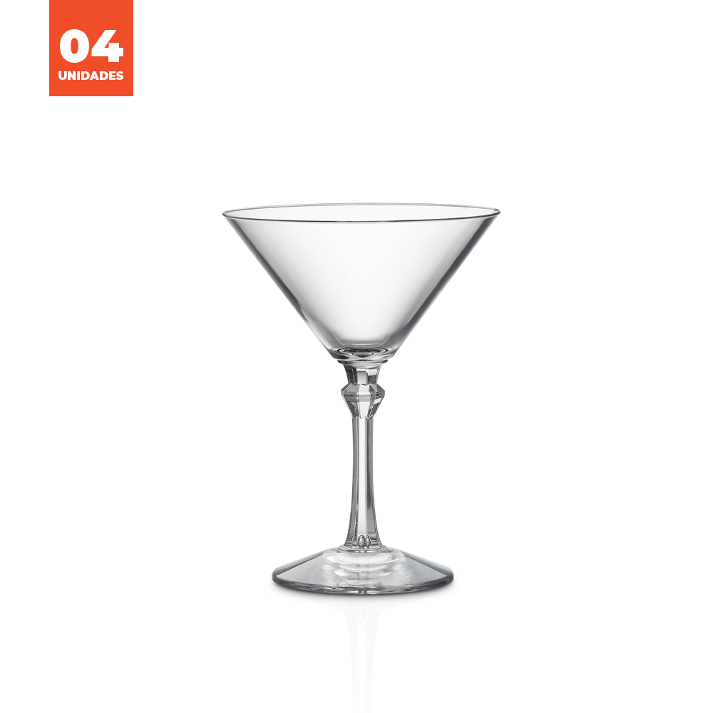 Kit Copo Daiquiri Liffe Transparente 20cl