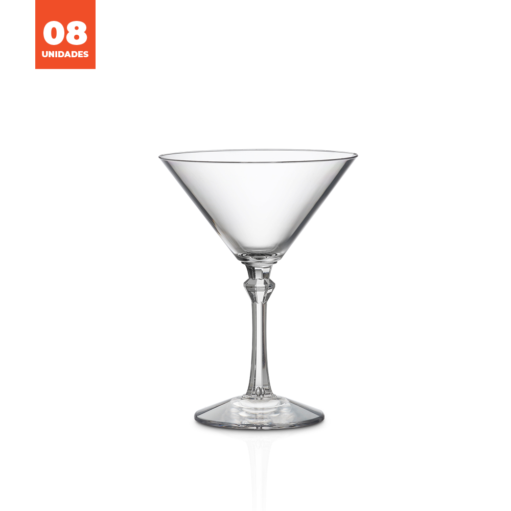 Kit Copo Daiquiri Liffe Transparente 20cl