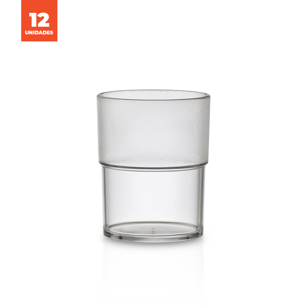 Kit Copo ECO Liffe Transparente 18cl