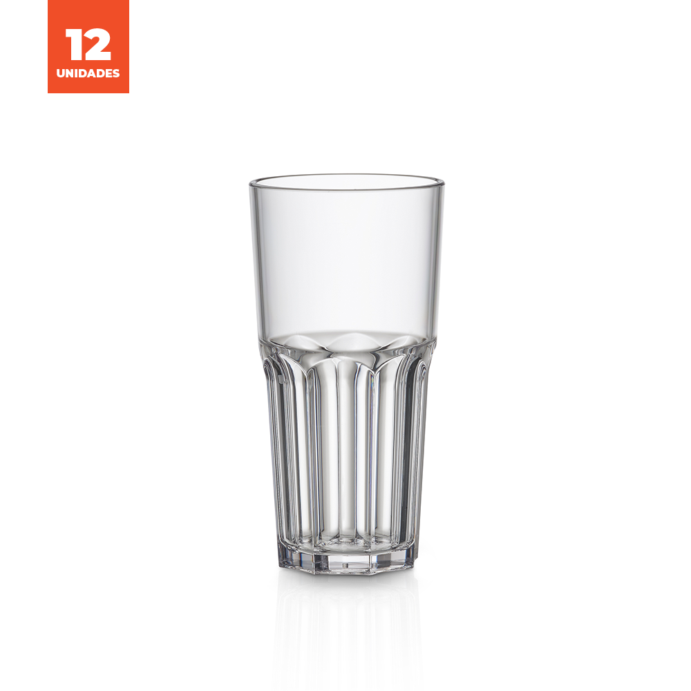 Kit Copo Graniti Liffe Transparente 22cl