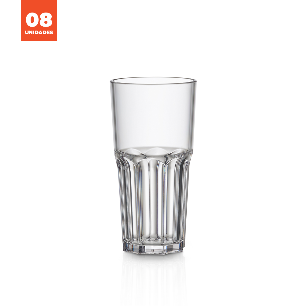 Kit Copo Graniti Liffe Transparente 22cl