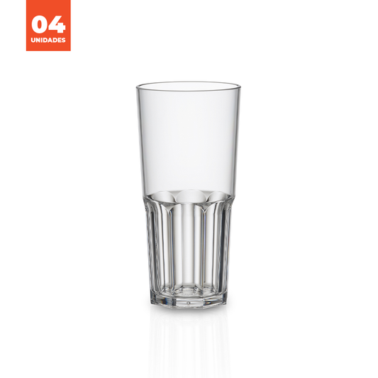 Kit Copo Graniti Liffe Transparente 47cl