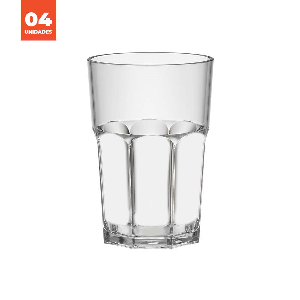 Kit Copo Graniti Liffe Transparente 49cl