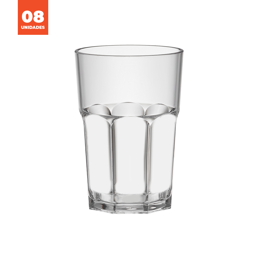 Kit Copo Graniti Liffe Transparente 49cl