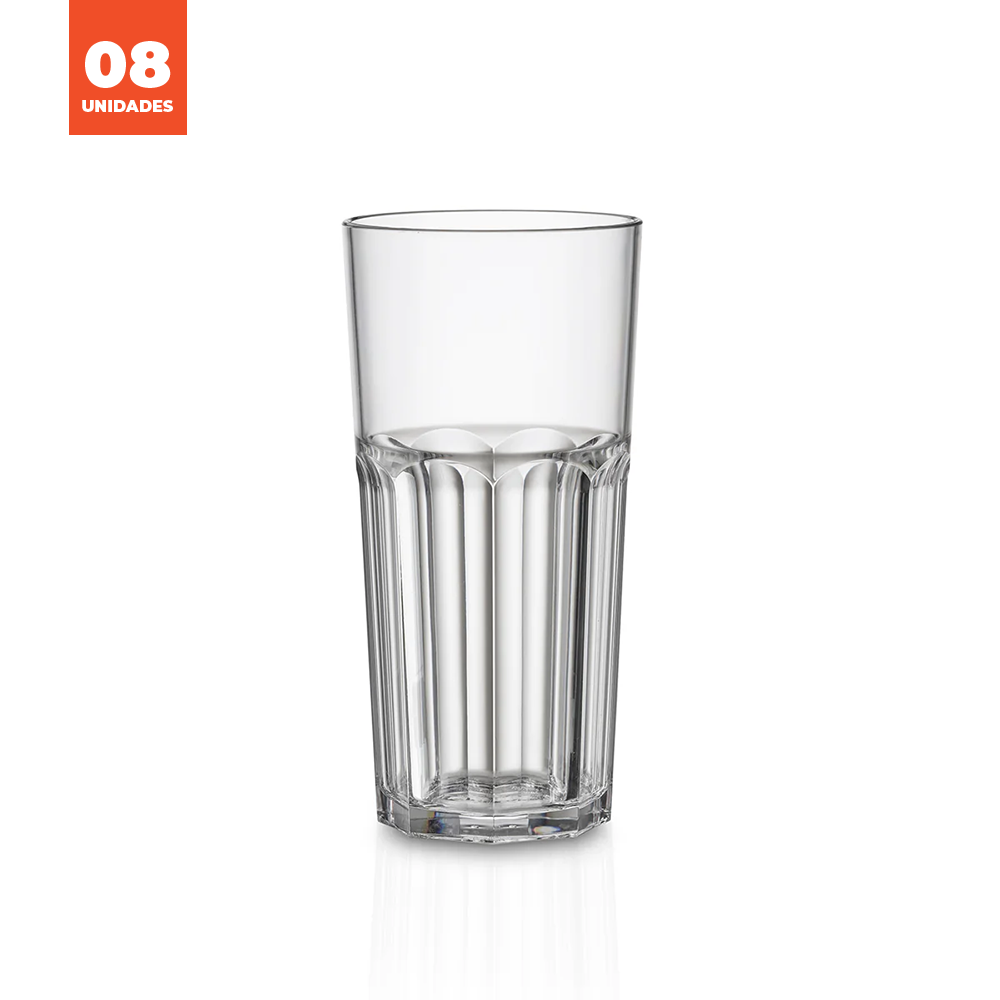 Kit Copo Graniti Liffe Transparente 55cl