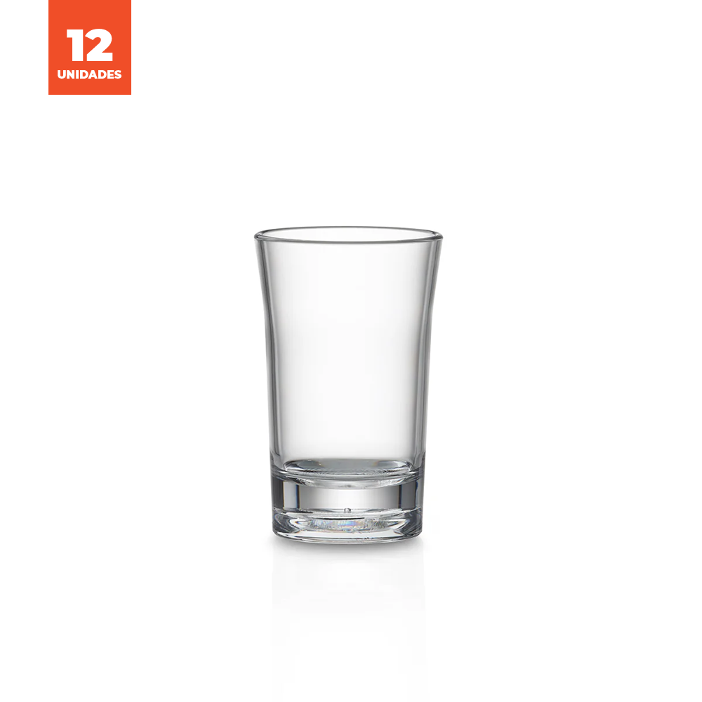 Kit Copo shot Liffe Transparente 3cl