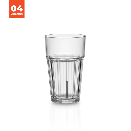 Kit Copo Standard Liffe Transparente 30cl