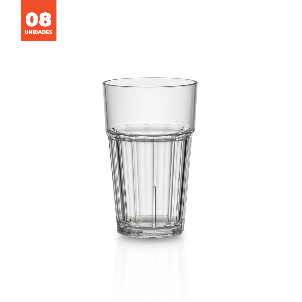 Kit Copo Standard Liffe Transparente 30cl